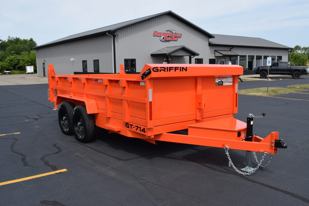 New 2027 Griffin Trailers GT714 Dump Trailer