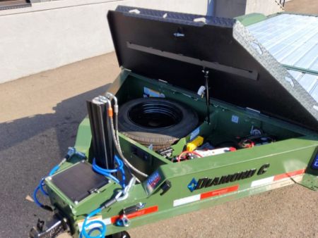 New 2026 Diamond C Trailers HXD208 Tilt Trailer