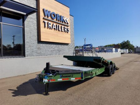New 2026 Diamond C Trailers HXD208 Tilt Trailer