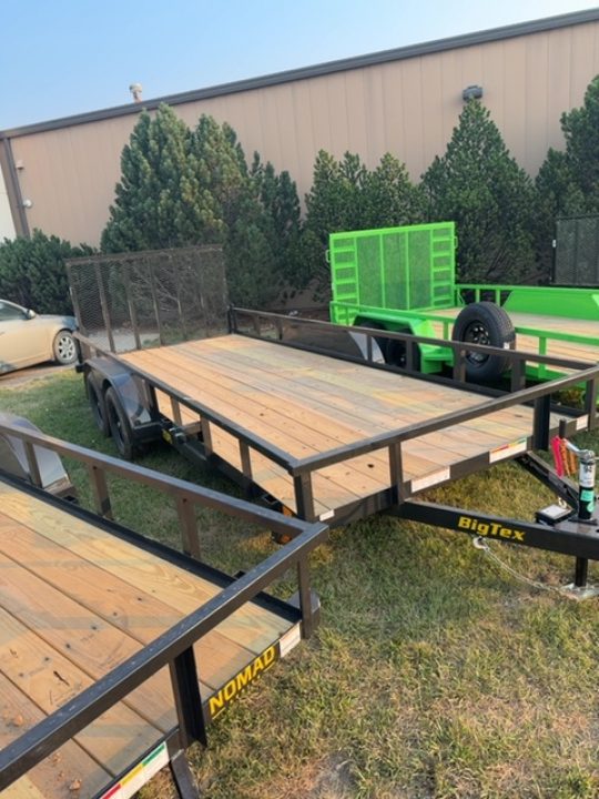 New 2026 Big Tex Trailers 70pi-18' Utility Trailer