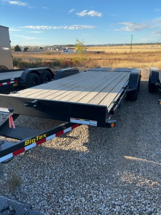 New 2026 Big Tex Trailers 7X20 TANDEM AXLE EQUIPMENT TRAILER 10K WITH MEGA RAMPS