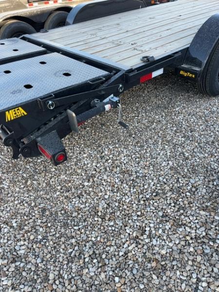 New 2026 Big Tex Trailers 7X20 TANDEM AXLE EQUIPMENT TRAILER 10K WITH MEGA RAMPS