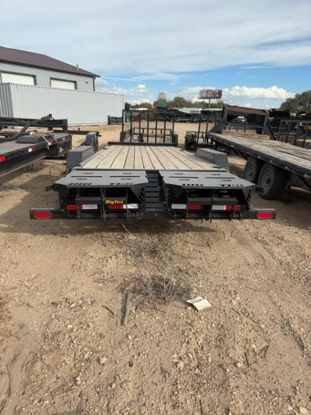 New 2026 Big Tex Trailers 7X22 HEAVY DUTY TANDEM AXLE SEAMLESS I-BEAM EQUIPMENT TRAILER 15.4K W/MEGA RAMPS