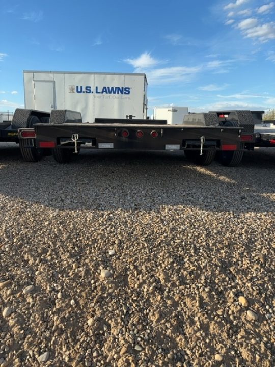 New 2027 Big Tex Trailers 7X18 EQUIPMENT TRAILER 14K WITH SLIDE IN RAMPS