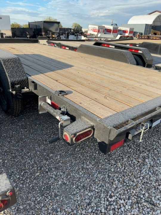 New 2027 Big Tex Trailers 7X18 EQUIPMENT TRAILER 14K WITH SLIDE IN RAMPS