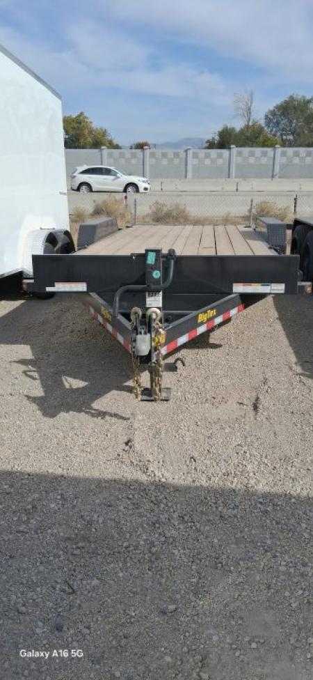 New 2027 Big Tex Trailers 7X18 EQUIPMENT TRAILER 14K WITH SLIDE IN RAMPS