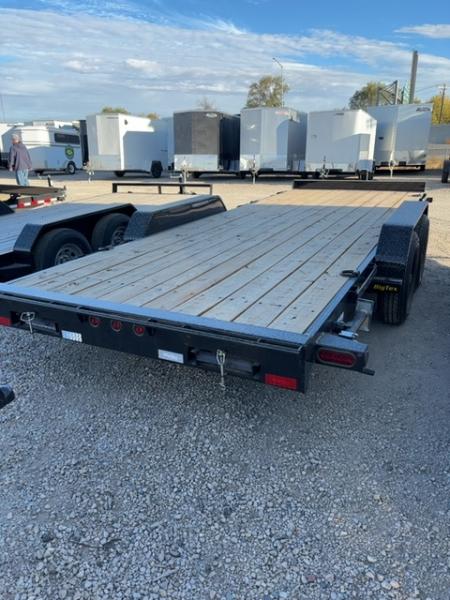 New 2027 Big Tex Trailers 7X20 EQUIPMENT TRAILER 14K WITH SLIDE IN RAMPS