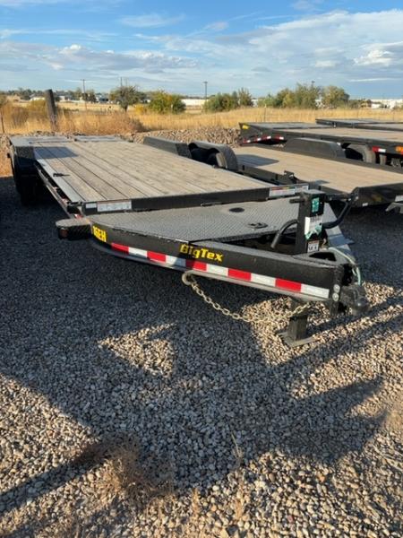 New 2026 Big Tex Trailers 7X22 SUPER DUTY TANDEM AXLE SEAMLESS I-BEAM EQUIPMENT TRAILER 17.5K W/MEGA RAMPS