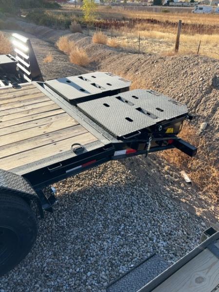 New 2026 Big Tex Trailers 7X22 SUPER DUTY TANDEM AXLE SEAMLESS I-BEAM EQUIPMENT TRAILER 17.5K W/MEGA RAMPS