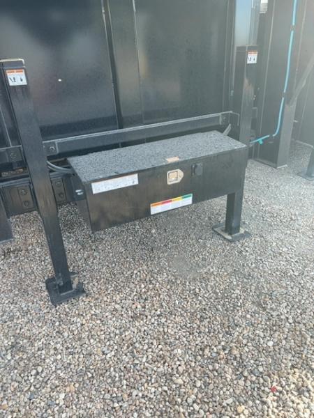 New 2026 Big Tex Trailers 7X16 GOOSENECK DUMP TRAILER 17.5K 4FT SIDES AND HYDRAULIC JACK