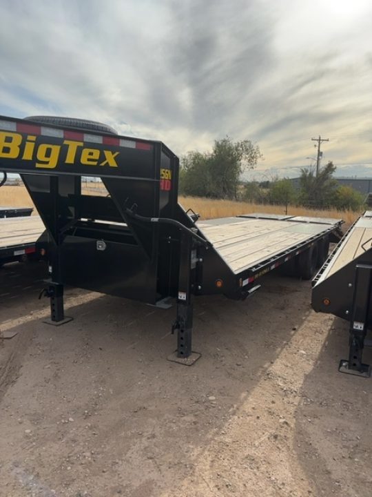 New 2026 Big Tex Trailers 20+5 TANDEM DUAL WHEEL GOOSENECK TRAILER 25.9K W/MEGA RAMPS