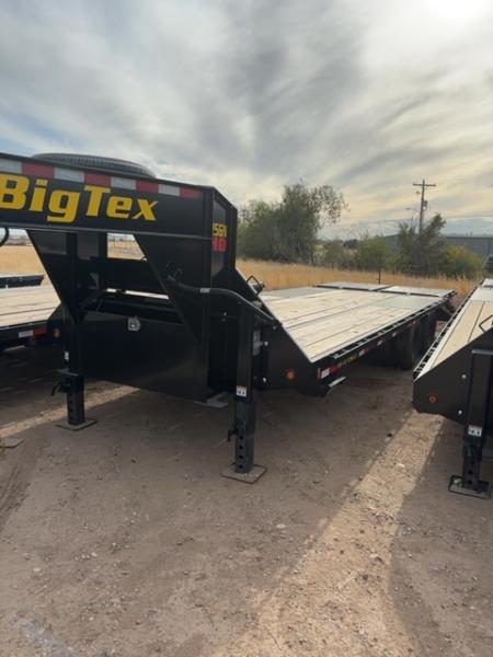 New 2026 Big Tex Trailers 20+5 TANDEM DUAL WHEEL GOOSENECK TRAILER 25.9K W/MEGA RAMPS