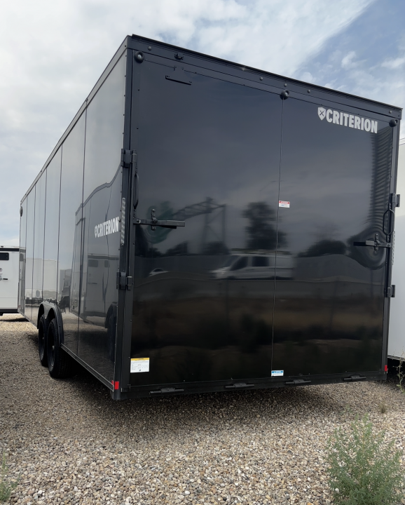 New 2025 Criterion 8.5X24 CARGO TRAILER 10K WITH RAMP