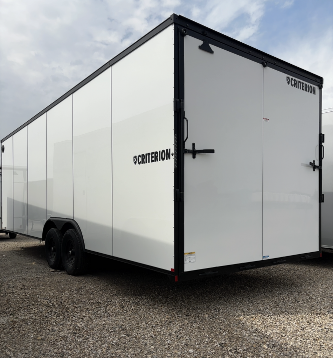 New 2026 Criterion CT824D5ED Cargo / Enclosed Trailer