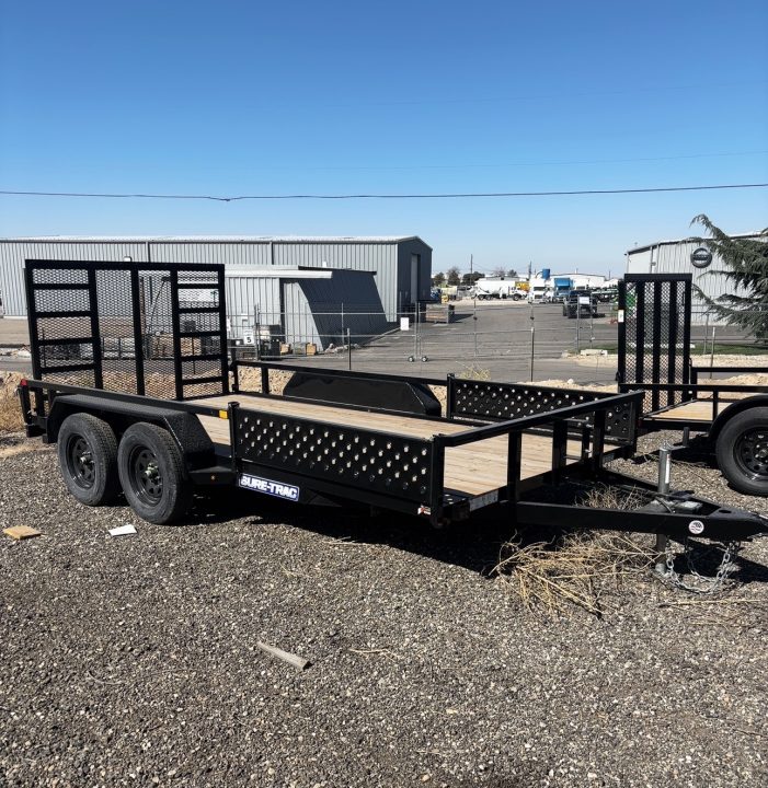 New 2026 Sure-Trac 7X14 UTILITY TRAILER 7K WITH SIDE LOAD AND REAR LOAD