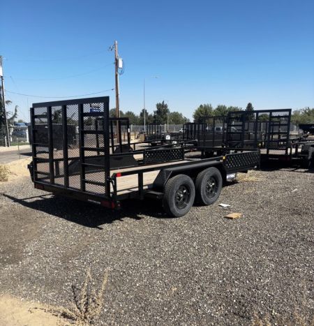 New 2026 Sure-Trac 7X14 UTILITY TRAILER 7K WITH SIDE LOAD AND REAR LOAD