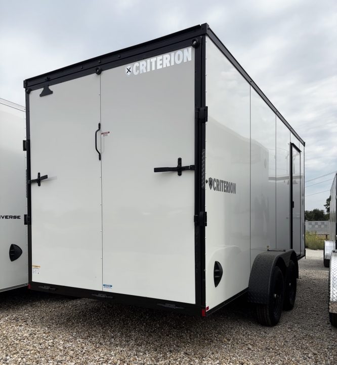 New 2026 Criterion CT716D3EU Cargo / Enclosed Trailer