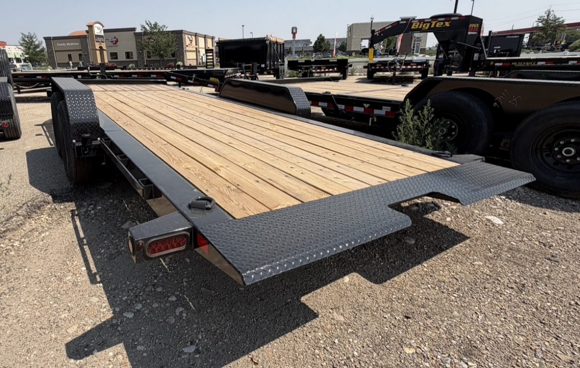 New 2027 Big Tex Trailers 7X20 SUPER DUTY I-BEAM TILT TRAILER 15.4K WITH SPLIT DECK