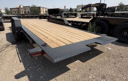 New 2027 Big Tex Trailers 7X20 SUPER DUTY I-BEAM TILT TRAILER 15.4K WITH SPLIT DECK