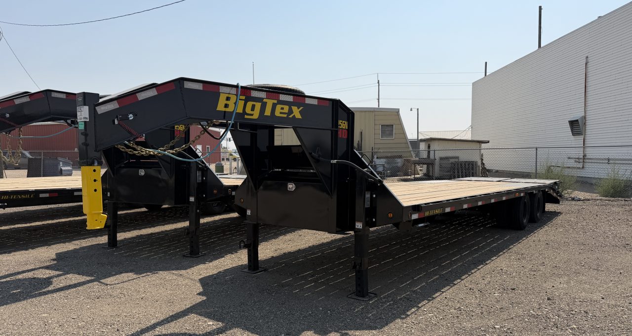 New 2026 Big Tex Trailers 25+5 HEAVY DUTY TANDEM DUAL WHEEL GOOSENECK TRAILER 25.9K W/MEGA RAMPS