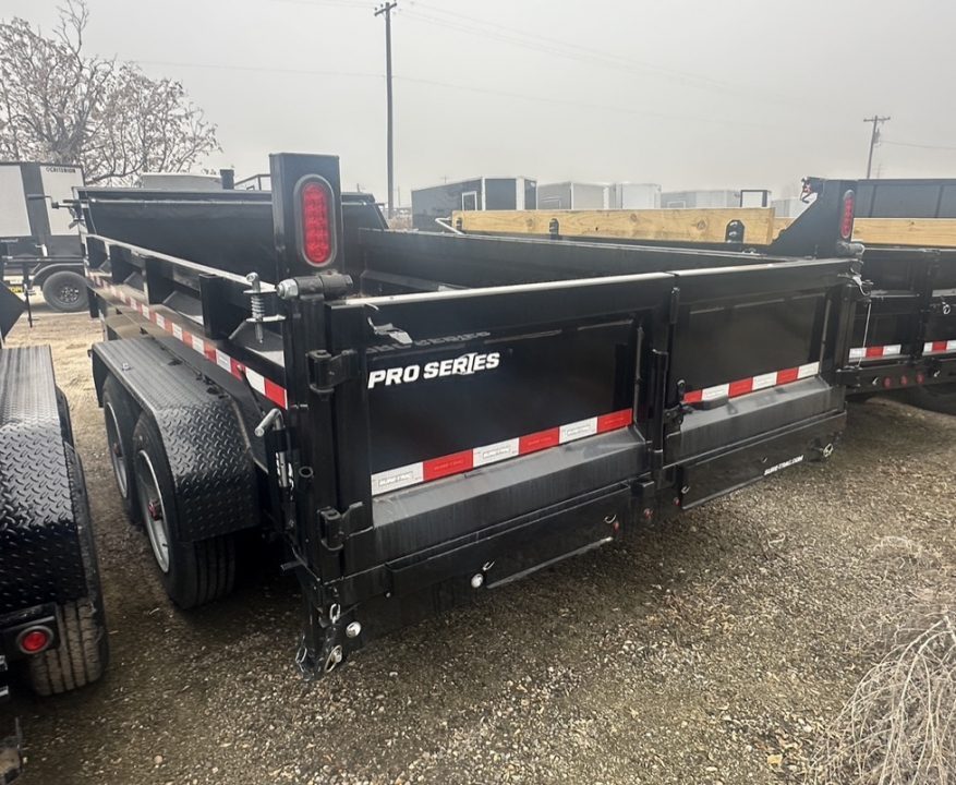 New 2025 Sure-Trac 7X14 PRO SERIES TELESCOPING DUMP 17.5K