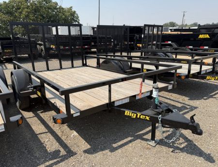New 2026 Big Tex Trailers 35SA-10R1A-4PBK Utility Trailer