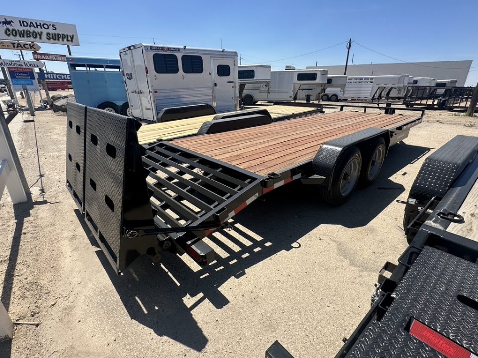 New 2025 Sure-Trac 7X22 (19+3) UNIVERSAL RAMP EQUIPMENT TRAILER 16K
