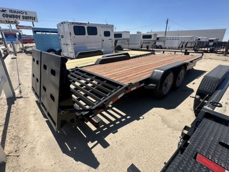 New 2025 Sure-Trac 7X22 (19+3) UNIVERSAL RAMP EQUIPMENT TRAILER 16K