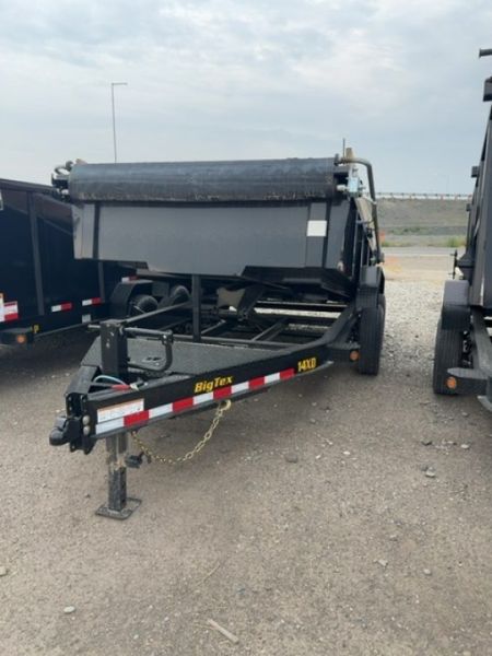 New 2025 Big Tex Trailers 7X14 DUMP TRAILER 15.4K WITH 2FT SIDES
