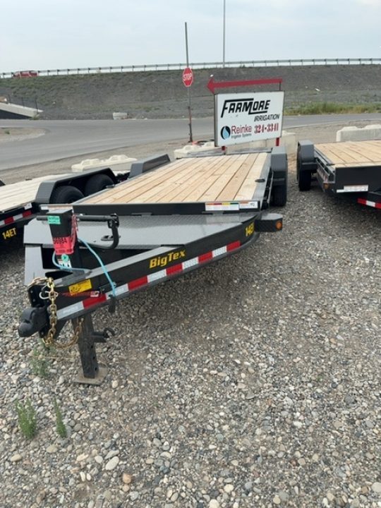 New 2026 Big Tex Trailers 7X20 HEAVY DUTY TANDEM AXLE SEAMLESS I-BEAM TRAILER 15.4K W/ MEGA RAMPS