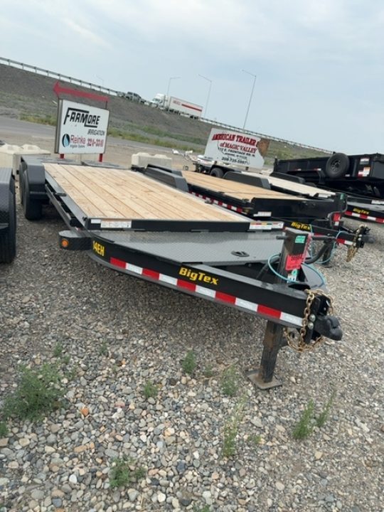 New 2026 Big Tex Trailers 7X20 HEAVY DUTY TANDEM AXLE SEAMLESS I-BEAM TRAILER 15.4K W/ MEGA RAMPS