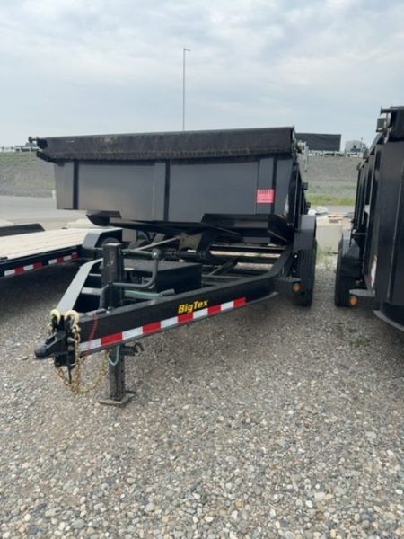 New 2025 Big Tex Trailers 7X14 DUMP TRAILER 14K WITH 2FT SIDES