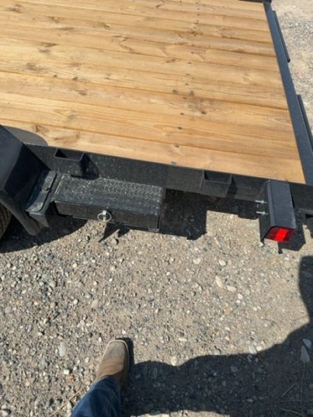 New 2026 Big Tex Trailers 7X16 OPEN CAR HAULER 6K WITH SLIDE IN RAMPS