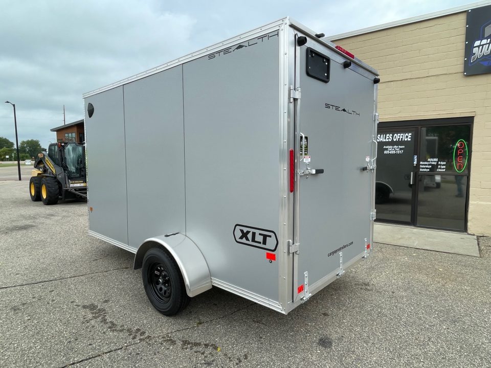 New 2026 Alcom-Stealth 6x12 All Aluminum Cargo / Enclosed Trailer