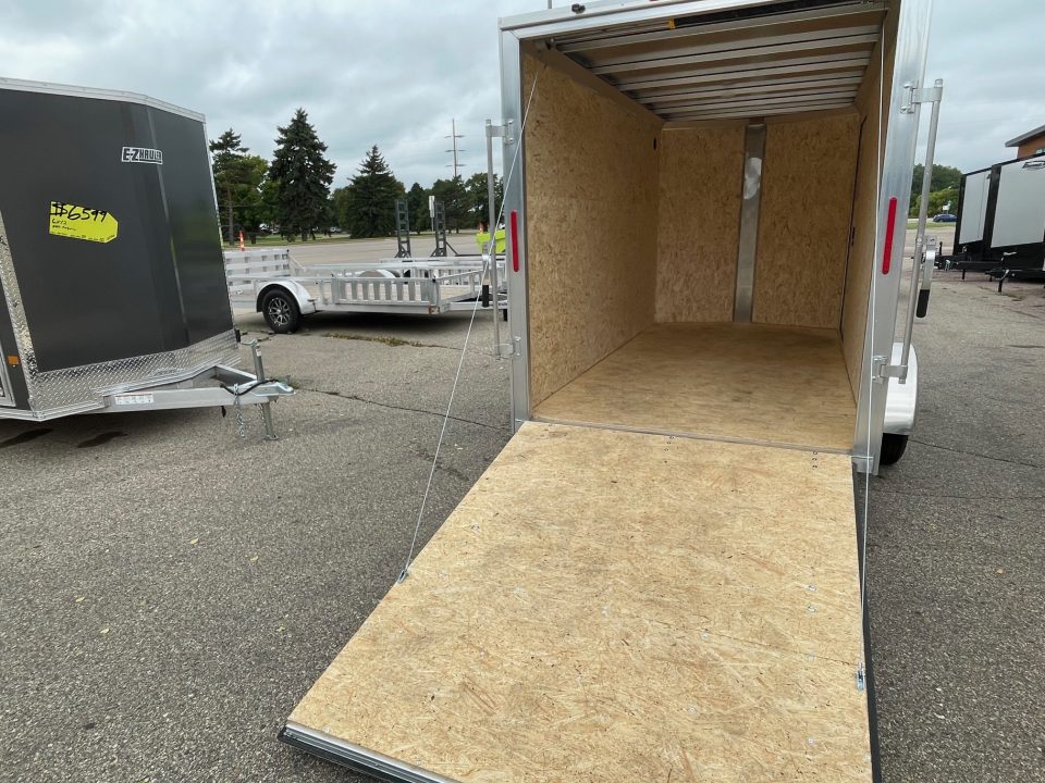 New 2026 Alcom-Stealth 6x12 All Aluminum Cargo / Enclosed Trailer