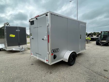 New 2026 Alcom-Stealth 6x12 All Aluminum Cargo / Enclosed Trailer
