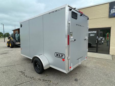 New 2026 Alcom-Stealth 6x12 All Aluminum Cargo / Enclosed Trailer