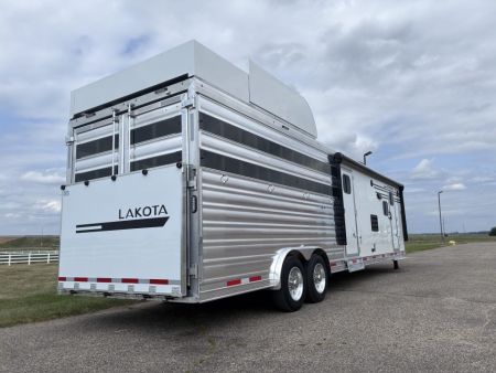 New 2027 Lakota 14' LE 13'LQ Stock / Stock Combo Trailer