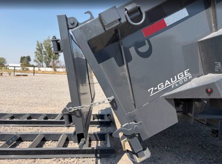 New 2027 Lamar Trailers 7X12 14K Scissor Lift Dump Trailer