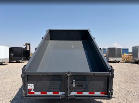 New 2027 Lamar Trailers 7X12 14K Scissor Lift Dump Trailer