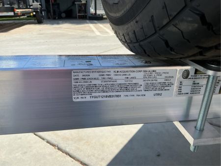 New 2027 Aluma UTR12S-R 6.5FT X12FT 2990 GVW Utility Trailer
