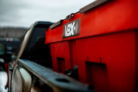 New 2026 BOSS VBX+ 3 Yard Pintle Salt Spreader