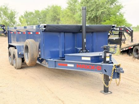New 2027 MAXX-D 7-16 Telescopic Dump W/ 18 PLY Tire Upgrade 8K Axles