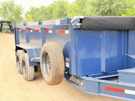 New 2027 MAXX-D 7-16 Telescopic Dump W/ 18 PLY Tire Upgrade 8K Axles