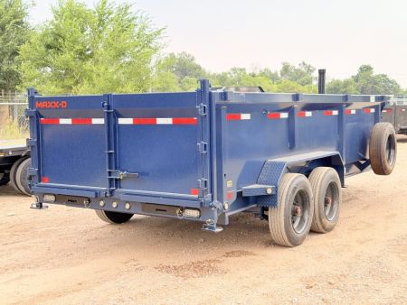 New 2027 MAXX-D 7-16 Telescopic Dump W/ 18 PLY Tire Upgrade 8K Axles