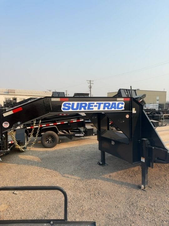 New 2026 Sure-Trac 8.5 X 25 HD LOW PROFILE DECKOVER FLATBED GN Gooseneck Bodies