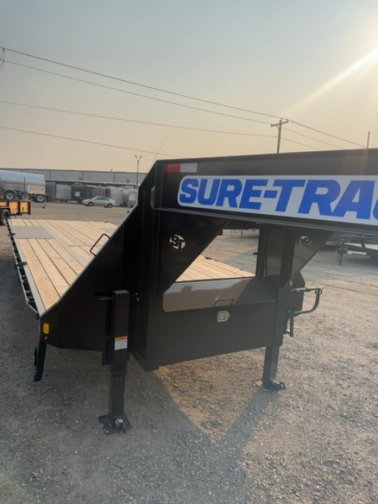 New 2026 Sure-Trac 8.5 X 25 HD LOW PROFILE DECKOVER FLATBED GN Gooseneck Bodies