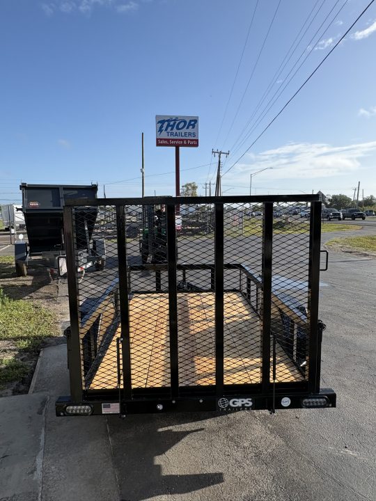 New 2026 GPS Trailers 5X8 SA TUBE TOP WITH RAMP Utility Trailer