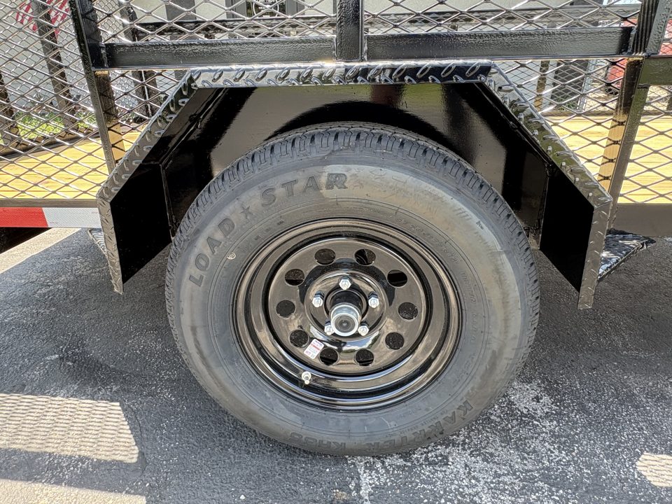 New 2026 GPS Trailers 6 X 12 SA TRAILER WITH 2FT MESH SIDES AND Utility Trailer