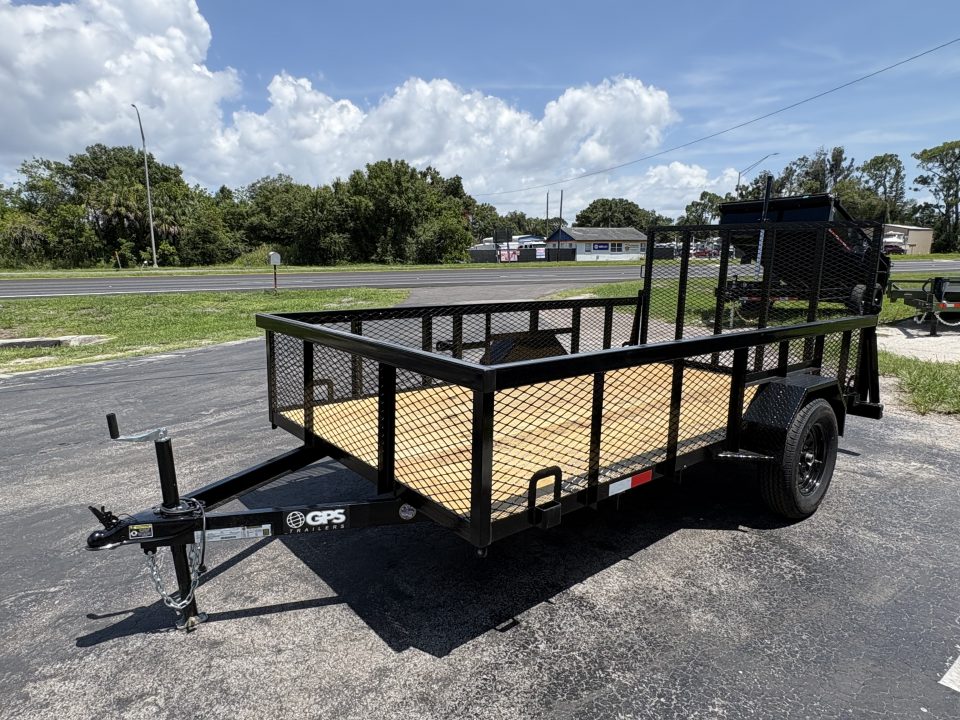 New 2026 GPS Trailers 6 X 12 SA TRAILER WITH 2FT MESH SIDES AND Utility Trailer